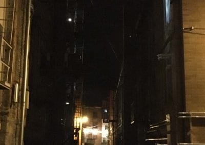 Urban Scapes - Alley at Night