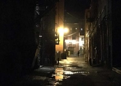 Urban Scapes - Alley during Night