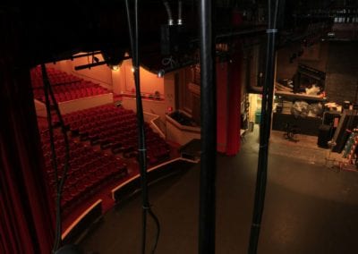Mother Lode Masons Theater - Above Stage
