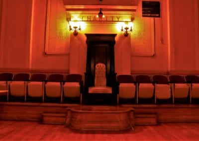 Elks Club & Grand Hall - Interior - Front Seating
